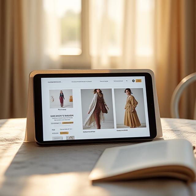 E-commerce interface